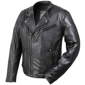 【メーカー在庫あり】 デグナー DEGNER カウレザーダブルジャケット 黒 2XLサイズ 19WJ-14 JP店