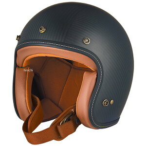 【メーカー在庫あり】 ジーロット ZEALOT ジェットヘルメット FlyboyJet2 CARBON HYBRID スタンダード マット/ブラウン XLサイズ FJ0019/XL JP店