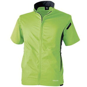 【メーカー在庫あり】 TSデザイン ESスーパーライトストレッチショートスリーブジャケット ライトグリーン 4Lサイズ 6656 JP店