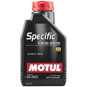 ���`���[�� MOTUL SPECIFIC 508 00-509 00 100%���w���� 4�X�g 4�֗p�G���W���I�C�� 0W-20 1���b�g�� 107385 JP�X