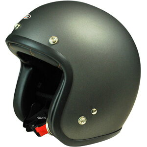 【メーカー在庫あり】 スプーン SPOON ジェットヘルメット ソリッド マットガンメタル フリーサイズ SPJ-903 JP店