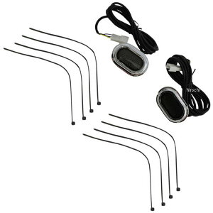 【USA在庫あり】 カスタム ダイナミクス LIGHT アンテナ スモークレンズ クローム 2040-2747 JP店