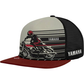 【USA在庫あり】 USヤマハ アパレル キャップ YAMAHA SPEED 黒/赤 フリーサイズ 2501-3918 JP店