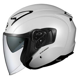 オージーケーカブト OGK KABUTO ジェットヘルメット EXCEED パールホワイト Sサイズ 4966094576820 JP店