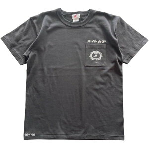 ホンダ スーパーカブ メーターポケットTシャツ スミクロ XLサイズ 2301HD01-07 JP店