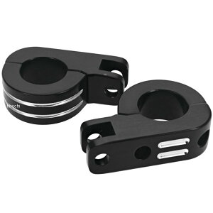 【USA在庫あり】 バイカーズチョイス Biker's Choice ビレットハイウェイペグマウント 黒 bkc502319 JP店