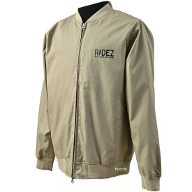 ライズ RIDEZ TRADEMARK ST オリジナルジャケット ベージュ Lサイズ RCJ10 JP店
