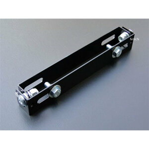 【メーカー在庫あり】 ビーアールシー BRC 角度変更ナンバープレートステー 50cc〜1300cc 全機種 黒 1362 JP店