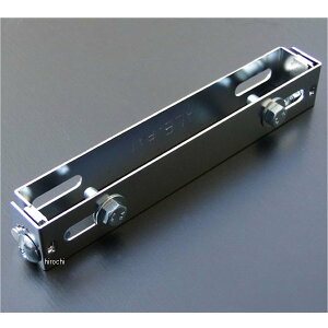 【メーカー在庫あり】 ビーアールシー BRC 角度変更ナンバープレートステー 50cc〜1300cc 全機種 メッキ 1373 JP店