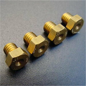 【メーカー在庫あり】 ビーアールシー BRC 純正キャブ用メインジェット ♯95 4個セット 79年-82年 Z400FX 8701 JP店