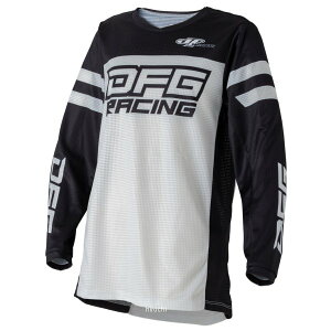 【メーカー在庫あり】 ディーエフジー DFG ソリッド ジャージ ユース 黒/白 YXSサイズ DG0752-102-002 JP店