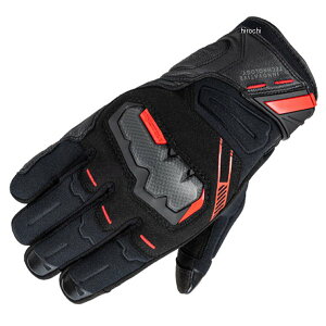 RST647 RSタイチ 2024年秋冬モデル アームド ウインターグローブ 黒/赤 Mサイズ RST647BK11M JP店