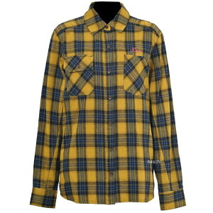 【メーカー在庫あり】 ロッソスタイルラボ Rosso StyleLab 秋冬モデル プロテクションフランネルシャツ マスタード Mサイズ ROJ-994 JP店