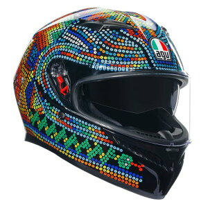 【メーカー在庫あり】 エージーブイ AGV フルフェイスヘルメット K3 MPLK 001-ROSSI WT 2018 Sサイズ(55-56cm) 18381007001-S JP店