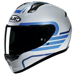 HJH234 エイチジェイシー HJC フルフェイスヘルメット C10 リト グレー/青 Mサイズ HJH234GY21M JP店