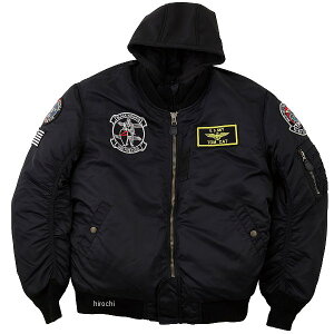 HTVA2321W q[Xg HOUSTON 2024NH~f WPbg MA-1 BLACK KNIGHT M/C  MTCY HTVA2321WBKM JPX