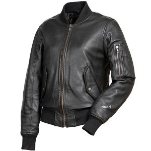 【メーカー在庫あり】 デグナー DEGNER レザーMA-1ジャケット レディース 黒 Mサイズ FR23WJ-10 JP店