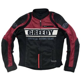 GNS-053 グリーディー GREEDY 2024年春夏モデル クラシックスポーツメッシュジャケット 赤 4Lサイズ GRGNS053RD4 JP店