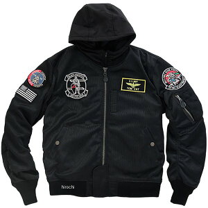 HTVA-2321S q[Xg HOUSTON tăf bVWPbg MA-1 BLACK KNIGHTS M/C  XSTCY HTVA2321SBKXS JPX