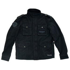 HTVA-2312S ヒューストン HOUSTON 春夏モデル コットンジャケット M-65 M/C 黒 Lサイズ HTVA2312SBKL JP店