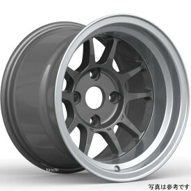 シバホイール G23 14インチ 9.0J インセット-25 4H-114.3 レーシングシルバー/リムポリッシュ 1本売り G14-03RSP JP店