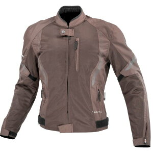 【メーカー在庫あり】 コミネ KOMINE 春夏モデル プロテクトハーフメッシュジャケット ブラウン Lサイズ JK-1463 JP店