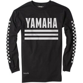 【USA在庫あり】 ファクトリーFX FACTORY EFFEX ロングスリーブTシャツ YAMAHA RACER 黒 Lサイズ 3030-18685 JP店