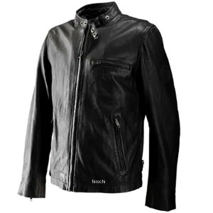 【メーカー在庫あり】 RLJ110 ライズ RIDEZ シングルライダースジャケット ACE ランプブラック Lサイズ RLJ100A-L JP店