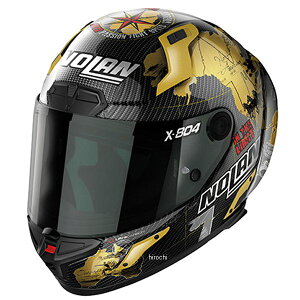 y[J[݌ɂz m[ NOLAN ttFCXwbg X-804RS ULTRA CARBON PURO CHECA GDLD/25 STCY 44255 JPX