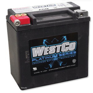 �y���[�z �E�G�X�g�R WESTCO �o�b�e���[ Platinum 12V/12Ah 220CCA �n�[���[ 65948�|00A�݊��i WCP14 JP�X
