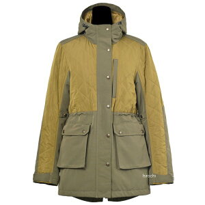 【メーカー在庫あり】 ロッソスタイルラボ Rosso StyleLab 秋冬モデル キルティングモッズコート カーキ L+サイズ ROJ-988 JP店