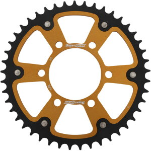 �yUSA�݌ɂ���z SUPERSPROX �X�e���X ���A �X�v���P�b�g 520/45T 21�N-22�N Ninja 1000SX �S�[���h/�� 1210-2004 JP�X
