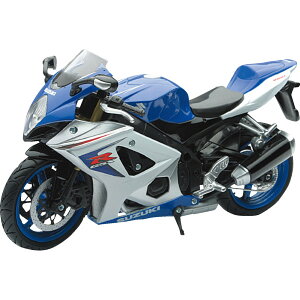 【USA在庫あり】 ニューレイ New Ray ミニ スズキ GSX-R1000 スポーツ バイク 1:12 スケール 青/シルバー 7001-0096 JP店