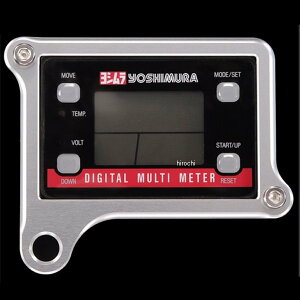 ウッドストック WOODSTOCK メーターステー Aタイプ ヨシムラ マルチテンプメーター用 シルバー YMT-00A-SL JP店