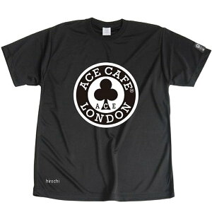 【メーカー在庫あり】 エースカフェロンドン ACE CAFE LONDON DRY-Tシャツ FLAG 黒 Sサイズ AA013DT JP店