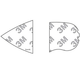 【メーカー在庫あり】 コミネ KOMINE ベースプレート固定用両面テープ KK-902用 KK-805 JP店