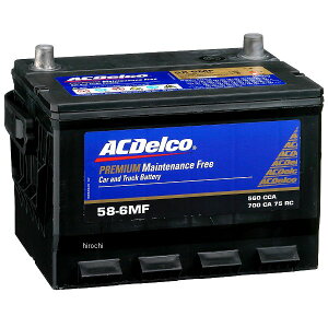 ACDelco �o�b�e���[ �A�����J�ԗp 58-6MF JP�X