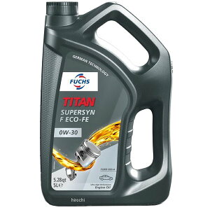 tbNX FUCHS GWIC TITAN SUPERSYN F ECO-FE 0W-30 5L A602007575 JPX