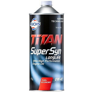 tbNX FUCHS GWIC TITAN SUPERSYN LONGLIFE 0W-40 1L A8107969992 JPX