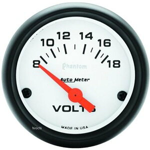 �yUSA�݌ɂ���z �I�[�g���[�^�[ Autometer Phantom 52mm 8-18V �d���v atm5791 JP�X