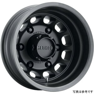 Method ホイール MR901 リア 16x5.5 -138mmオフセット 6x205 161.04mmセンターボア マットブラック mrwMR901655925138N JP店