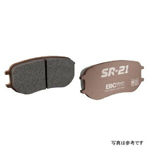 【USA在庫あり】 EBC Racing 17年-21年 ホンダ シビック Type-R (FK8) SR-21 Sinteレッド Race フロント ブレーキパッド ebcDP81210.15SR21 JP店