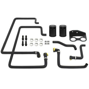 �yUSA�݌ɂ���z Mishimoto 18�N�ȍ~ �t�H�[�h F-150 2.7L �G�R�u�[�X�g �o�b�t�� �I�C���L���b�`�^���N�L�b�g �N���A misMMBCC-F27T-18SBE JP�X
