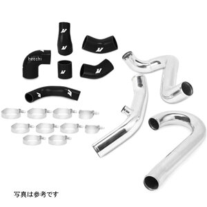 Mishimoto 三菱 Lancer Evolution 7/8/9 インタークーラーパイプ キット 黒 misMMICP-EVO-01BK JP店