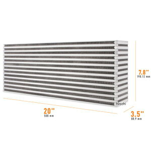 yUSA݌ɂz Mishimoto jo[T Air-to-Air C^[N[[Core 20in/7.8in/3.5in misMMUIC-14 JPX