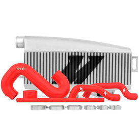 【USA在庫あり】 Mishimoto 02年-07年 スバル WRX トップマウント インタークーラーキット シルバー/レッドホース misMMTMIC-WRX-01SLRD JP店