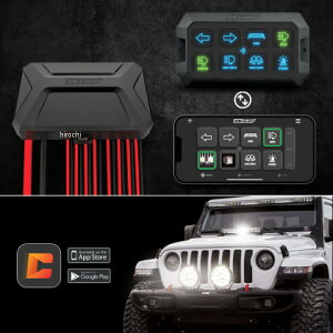 �yUSA�݌ɂ���z XK Glow XKcommand Bluetooth �X�C�b�`�p�l�� for Lights 12V �A�N�Z�T���[ Offroad xkgXK-CMD-KIT JP�X