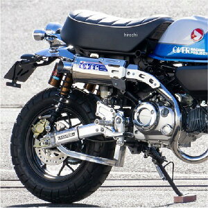 オーヴァー OVER ステンオーバルアップマフラー フルエキゾースト 21年-24年 Monkey125 16-014-01 JP店