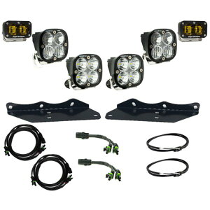 �yUSA�݌ɂ���z Baja Designs 17-20 �t�H�[�h F-150 Raptor S2 SAE Pro Fog Pocket Kit - Amber baj448177 JP�X