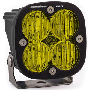 �yUSA�݌ɂ���z Baja Designs Squadron Pro �u���b�N Wide Cornering Pattern LED Light Pod - Amber baj490015 JP�X